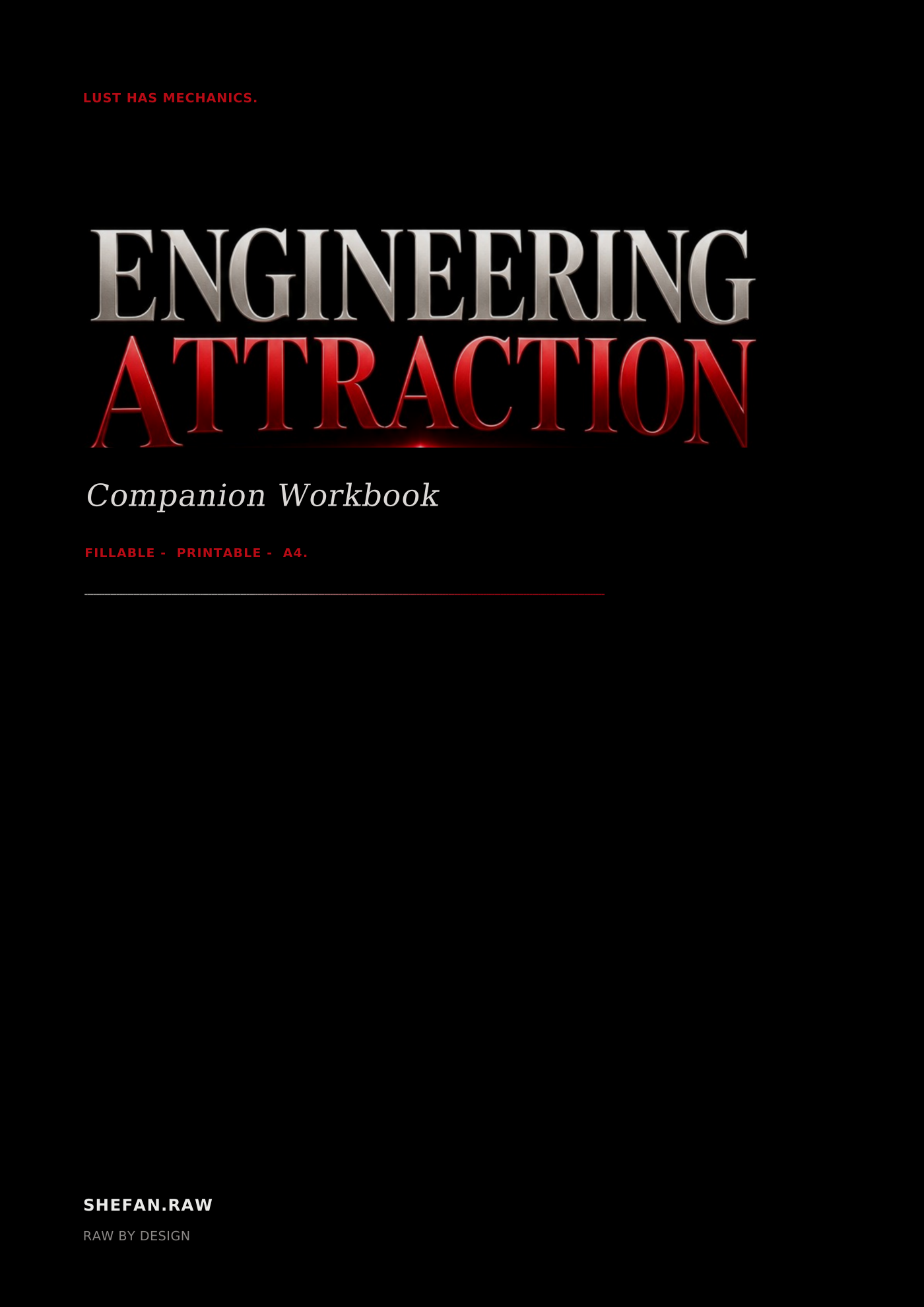 The authentic black and crimson Companion Workbook cover.